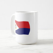 シント・マールテン国旗マグ コーヒーマグカップ (正面左)