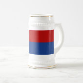 シント・マールテン国旗 ビールジョッキ (正面右)