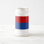 シント・マールテン国旗 ビールジョッキ (中央)