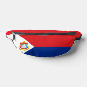 シント・マールテン国旗 ファニーパック (レイダウン)