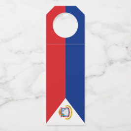 シント・マールテン国旗 ボトルネックタグ