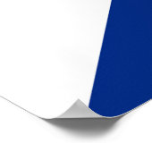 シント・マールテン国旗 ポスター (角)