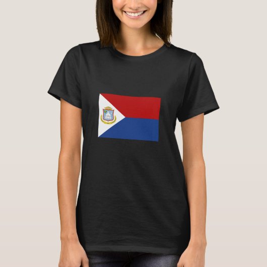 シント・マールテン国旗 Tシャツ (正面)