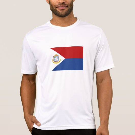 シント・マールテン国旗 Tシャツ (正面)