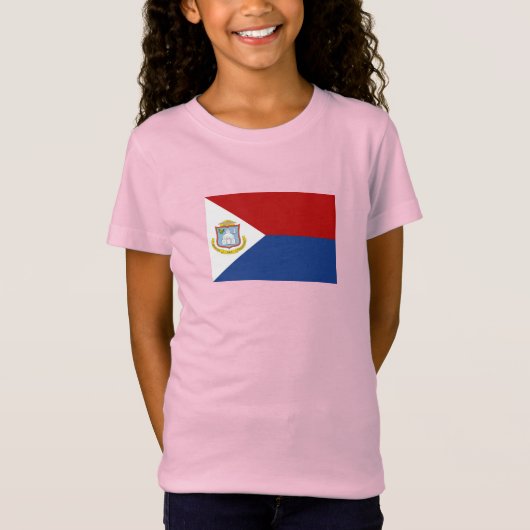 シント・マールテン国旗 Tシャツ (正面)