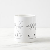 シンドレペプチド名mug コーヒーマグカップ (中央)