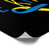 シンドローム認識度Be親切Asl手徴候先生W ポスター (角)