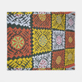 シンド伝統的ヒ/バロチリヒフリースブランケット フリースブランケット (正面(横))