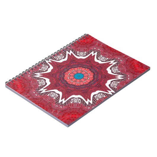 シンド族の民族的な部族柄.jpg ノートブック (左側)