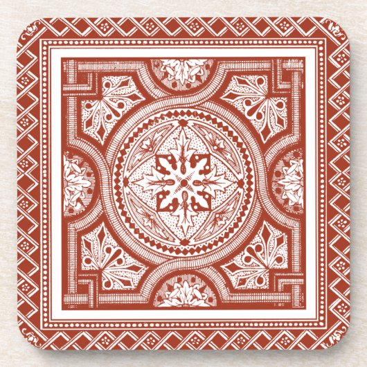 シンナバルウッドブロックIV コースター (正面)