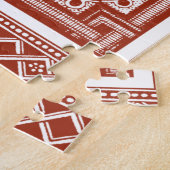 シンナバルウッドブロックIV ジグソーパズル (側面)