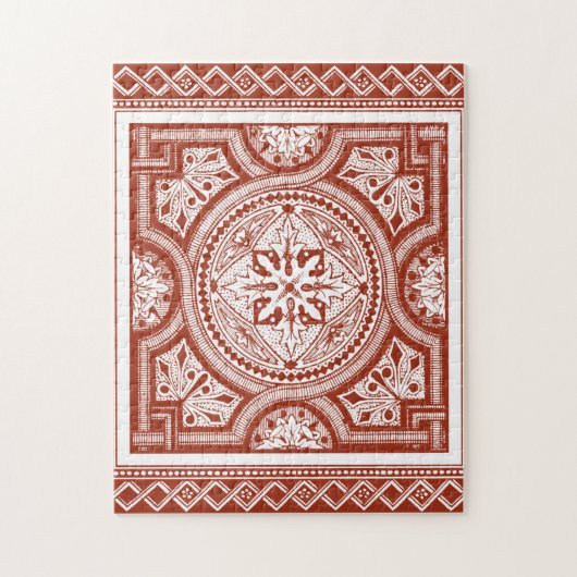 シンナバルウッドブロックIV ジグソーパズル (縦)