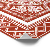 シンナバルウッドブロックIV ポスター (角)