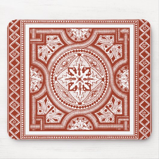 シンナバルウッドブロックIV マウスパッド (正面)