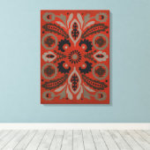 シンナバルスサニII キャンバスプリント (インサイチュ (ウッドフロア))