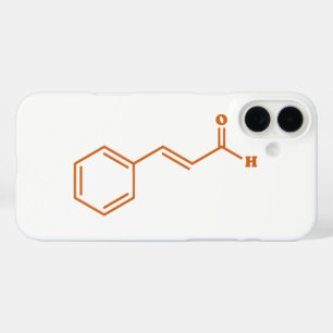 シンナムアルデヒド分子化学式 iPhone 16 PLUSケース
