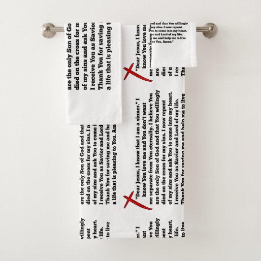 シンナー祈りの言葉 バスタオルセット (インサイチュ)