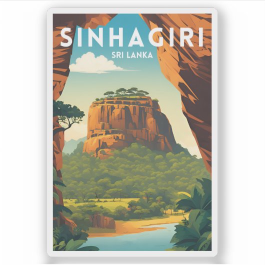 シンハギリ シール (正面)