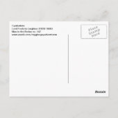 シンバリストバイロードフレデリックレイトンファインアートゲイ ポストカード (裏面)