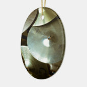 シンバルのシャンデリア セラミックオーナメント (左)