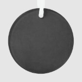 シンバルの衝突との彼を賞賛して下さい オーナメント (裏面)