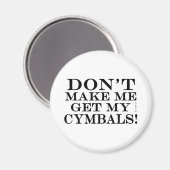 シンバルを手に入れさせないで マグネット (正面/裏面)