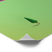 シンバルラバタン湖アイスランドの旅行マップ ポスター (角)