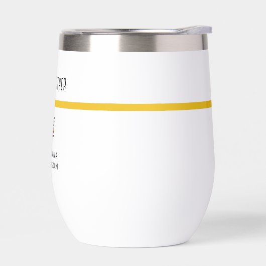 シンパーソナライズされた金ゴールド線フラグ911ディスパッチャ (左面)