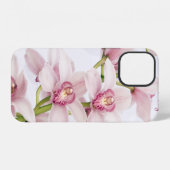 シンビジウムの花 フラワー iPhoneケース (裏面横)
