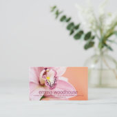 シンビジウムオーキッド 名刺 (スタンド正面)