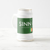 シンフェーン党の1916年の捧げ物ステイン ビールジョッキ (正面左)