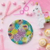 シンフォニーアジアンジェポピーフローラ紙プレート ペーパープレート (パーティー)