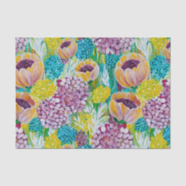 シンフォニーアジアンジーアポピーフローラティッシュペーパー 薄葉紙