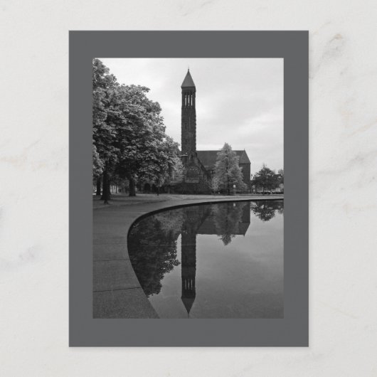 シンフォニーサークルブラック&ホワイト200年はがき ポストカード (正面)