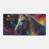 シンフォニー・オブ・ザ・銀河系鮮やか – 馬色 デスクマット (正面)