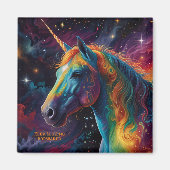 シンフォニー・オブ・ザ・銀河系鮮やか – 馬色 マグネット (正面)