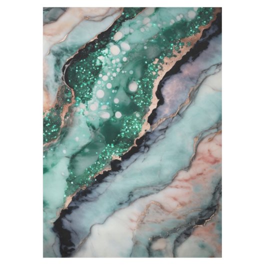 シンフォニー – 白 テーブルクロス (正面)