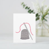 シンブルと針 ポストカード (スタンド正面)