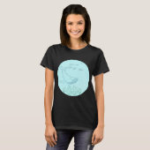 シンブルーホエール Tシャツ (正面フル)