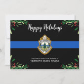 シンブルーラインカスタムロゴ警察署 シーズンカード (正面)