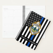 シンブルーラインカスタムロゴ警察  プランナー手帳 (ディスプレー)