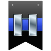 シンブルーラインキャプテンプロモーション バンティングフラッグ (第2の旗)