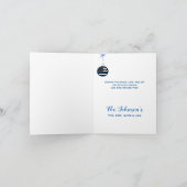 シンブルーラインクリスマス法執行警察 シーズンカード (内部)