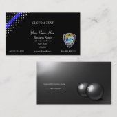 シンブルーラインサンタモニカ警察の名刺 名刺 (正面/裏面)