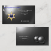 シンブルーライン副兄弟キーパー 名刺 (正面/裏面)