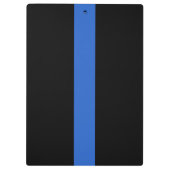 シンブルーライン旗警察の連帯シンボルusaa クリップボード (裏面)