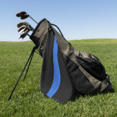 シンブルーライン旗警察の連帯シンボルusaa ゴルフタオル (グリーン)