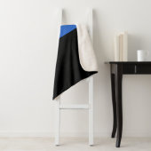 シンブルーライン旗警察の連帯シンボルusaa シェルパブランケット (インサイチュ)