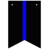 シンブルーライン記念碑オン バンティングフラッグ (第2の旗)