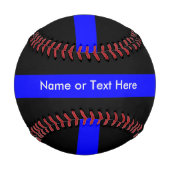 シンブルーライン警察 野球ボール (裏面)